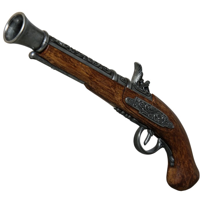 Kolser, decoration, flintlock pistol, the mechanics of the pistol are movable, but cannot be fired